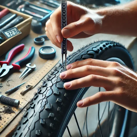 自転車タイヤのひび割れ許容範囲の判断ポイント