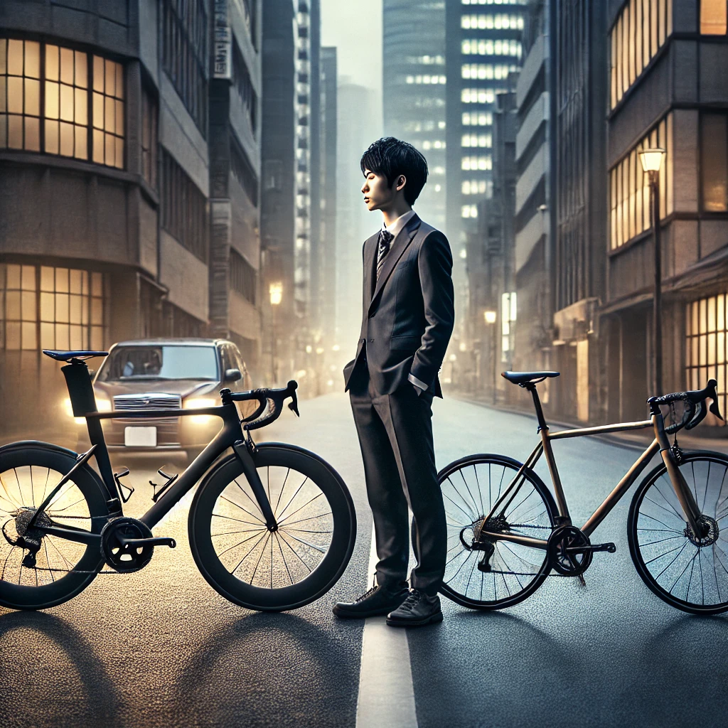 ロードバイク泥除けダサいとの違い