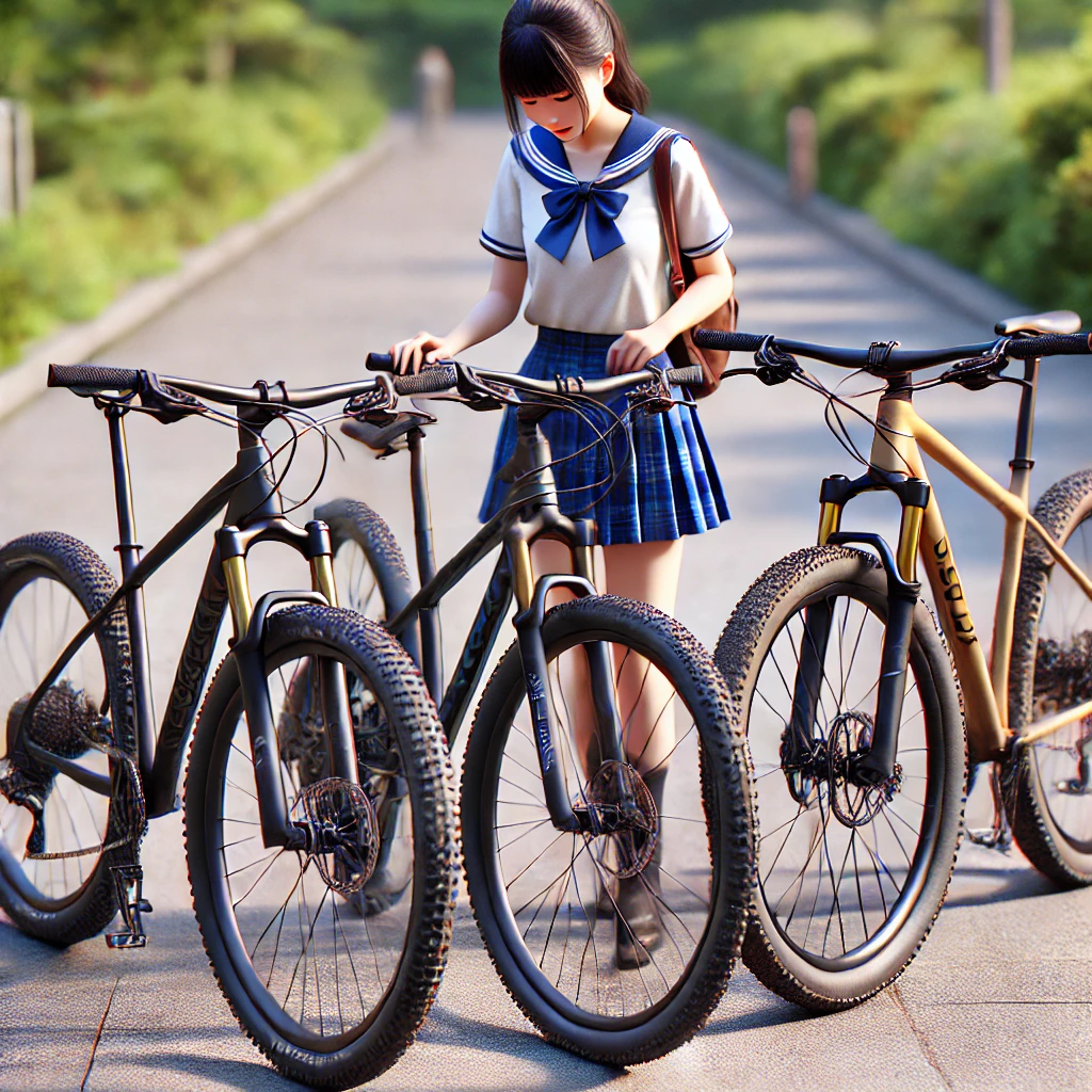 クロスバイクフェンダーの種類
