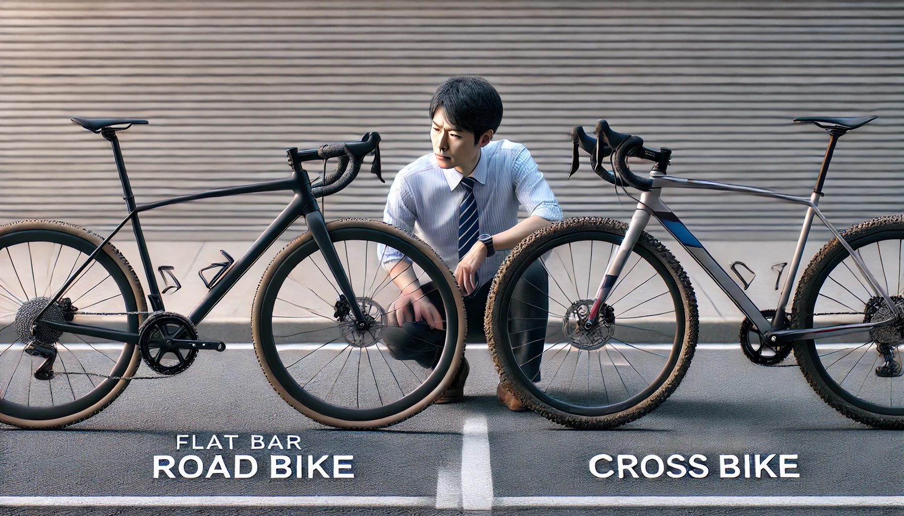 クロスバイクとの違いを理解する