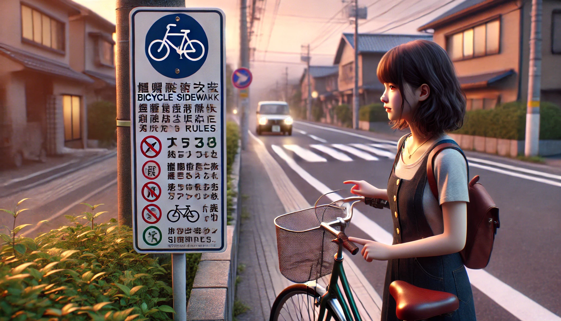 歩道での通行が許される条件