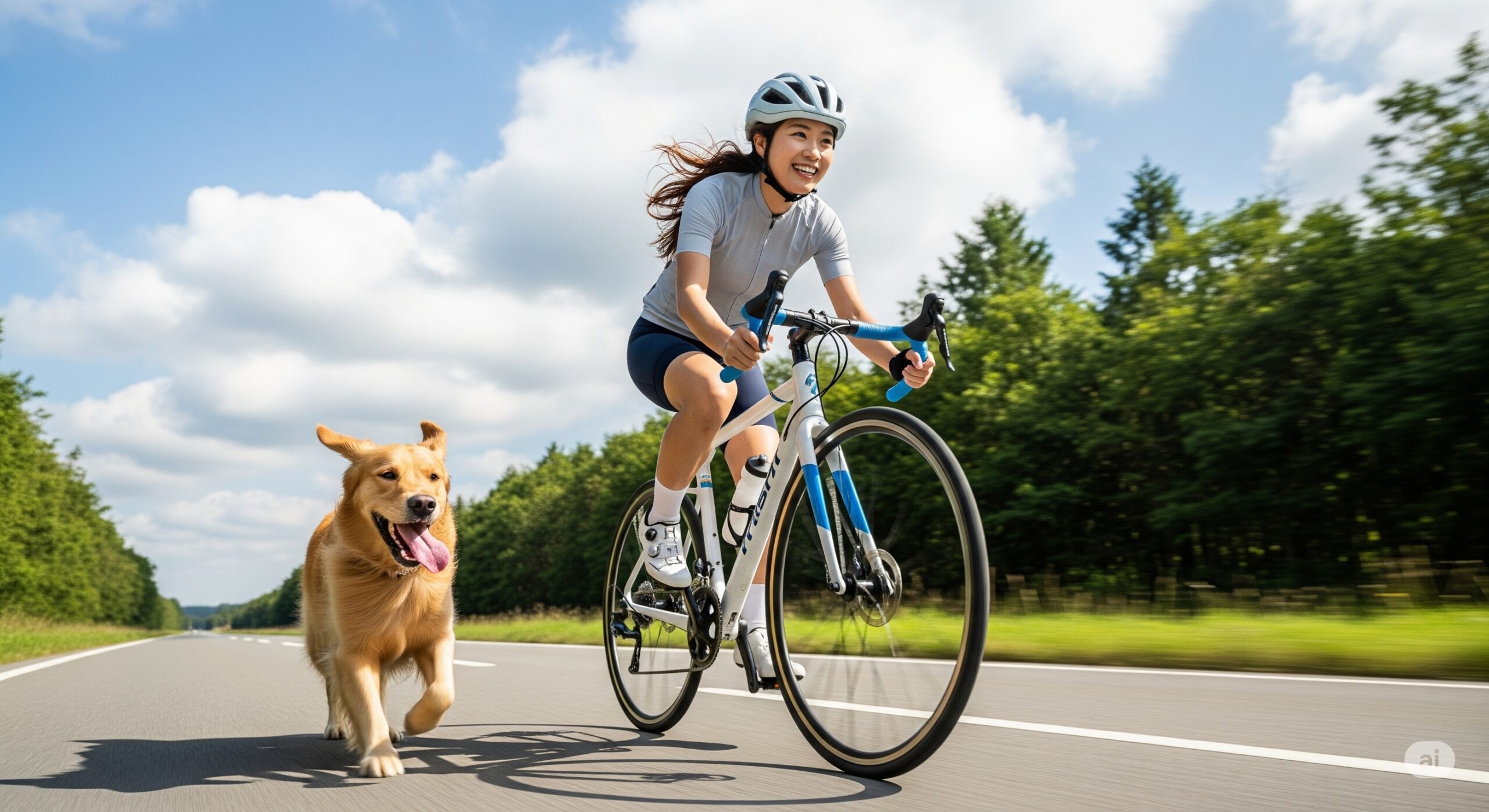 ロードバイクのような軽快さはあるか？
