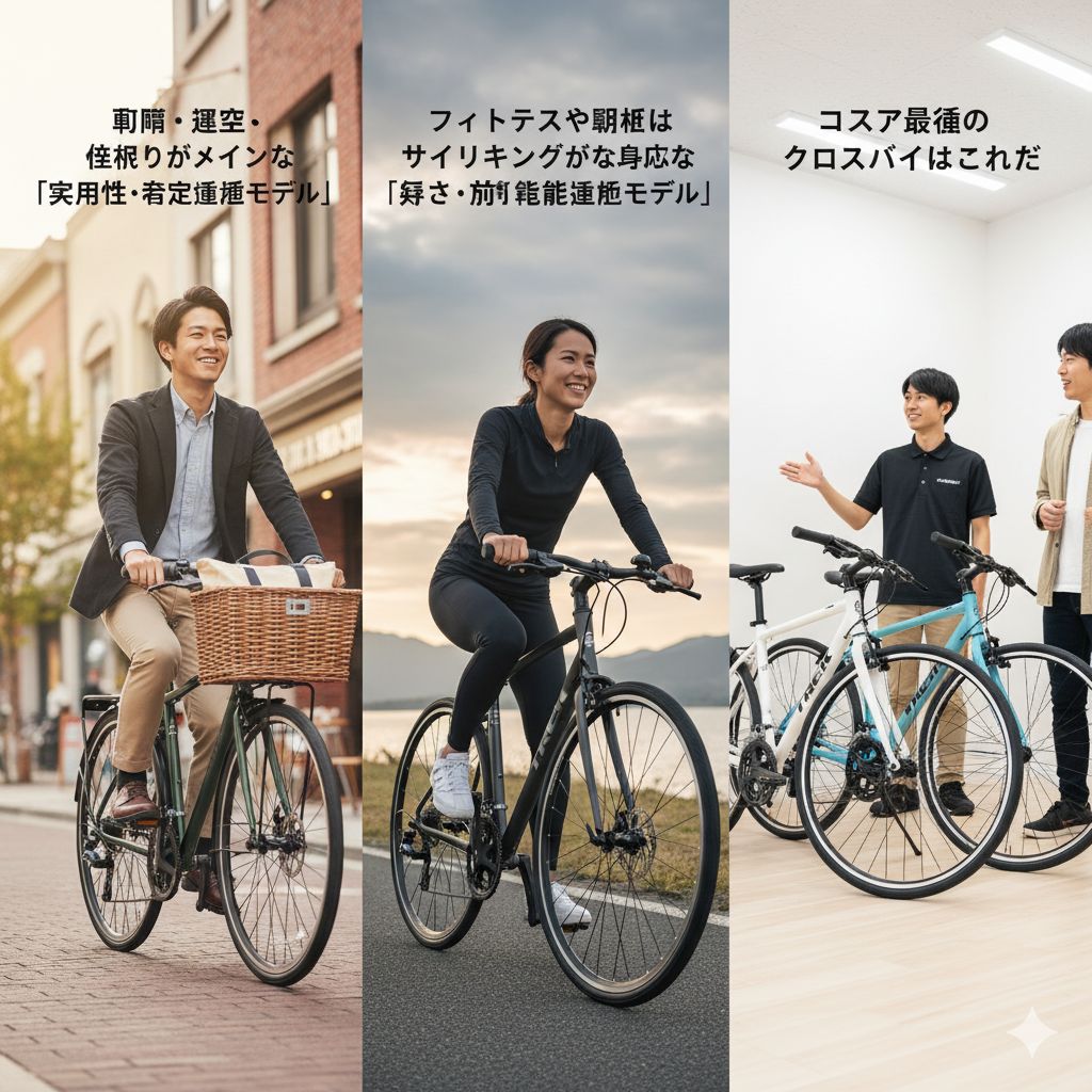 用途別のおすすめクロスバイクを紹介