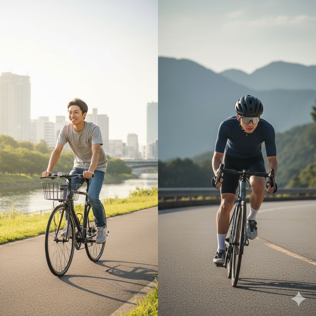 ロードバイクとクロスバイクのどちらがいいですか？