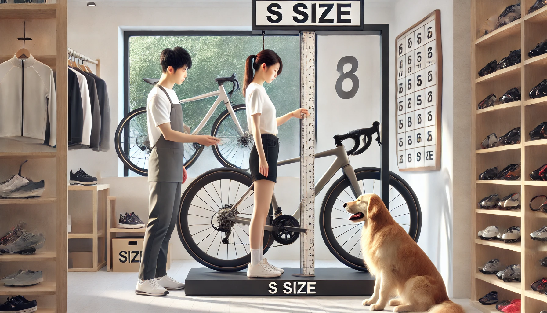 GIANT Sの適応身長はどのくらい？