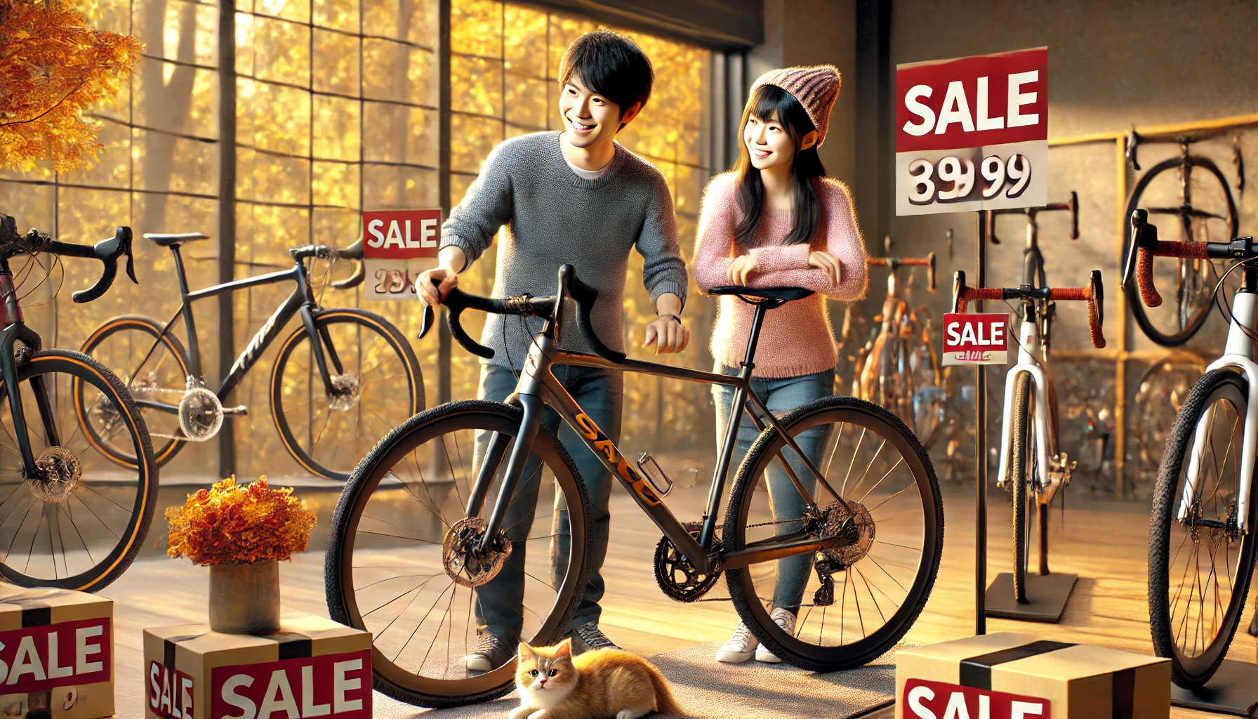 型落ちセールは最高の出会いの場