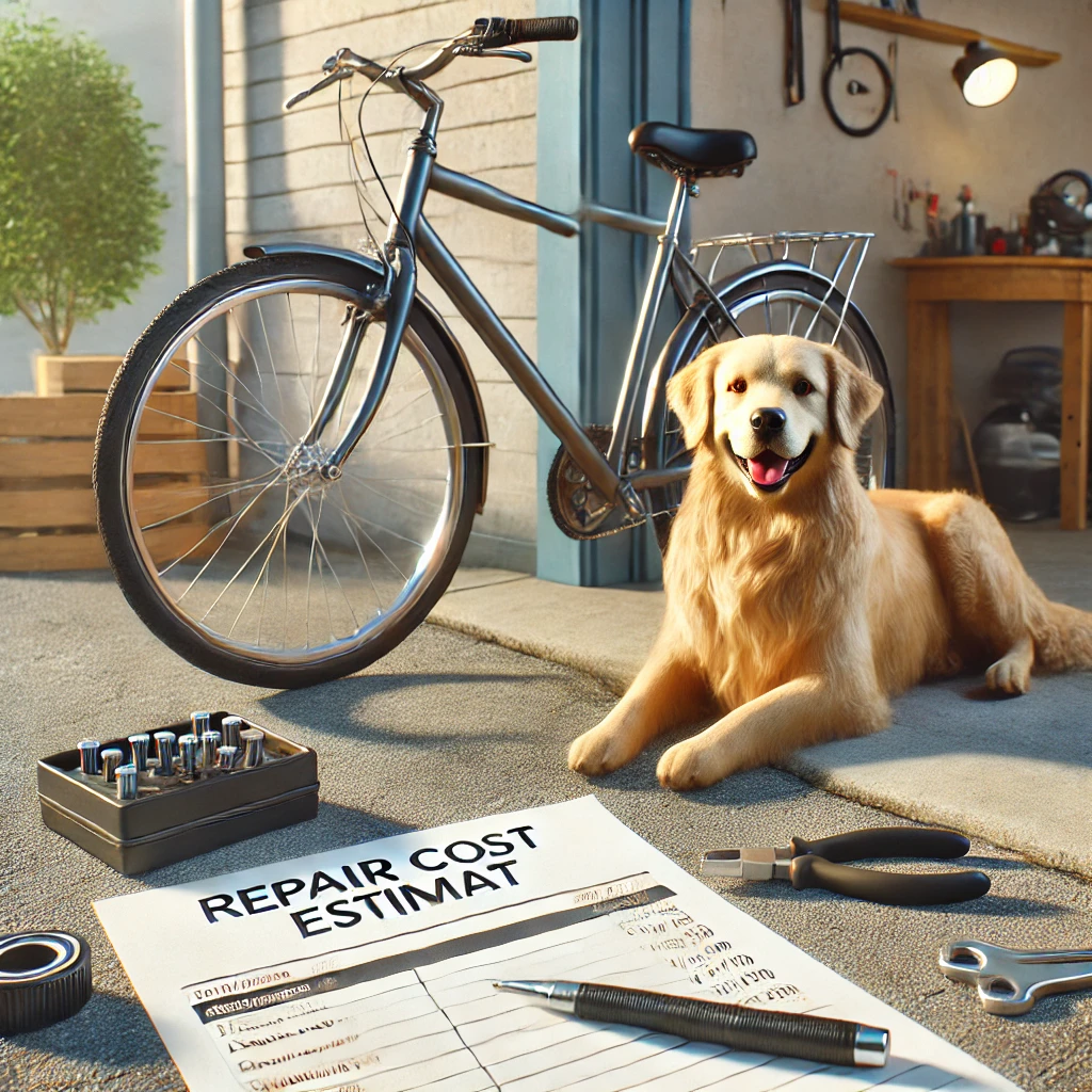 チェーン外れた事故と修理代