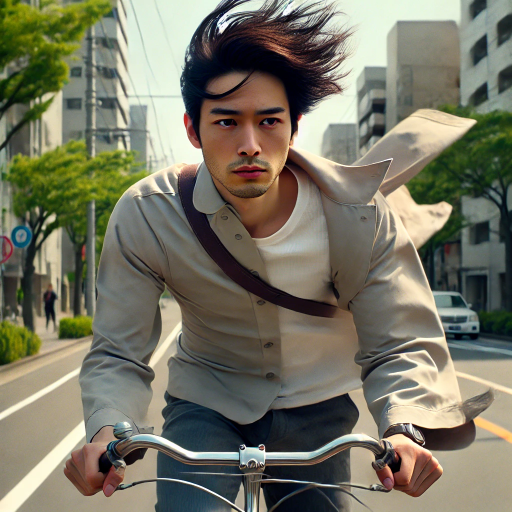 風速7m自転車の体感と危険度