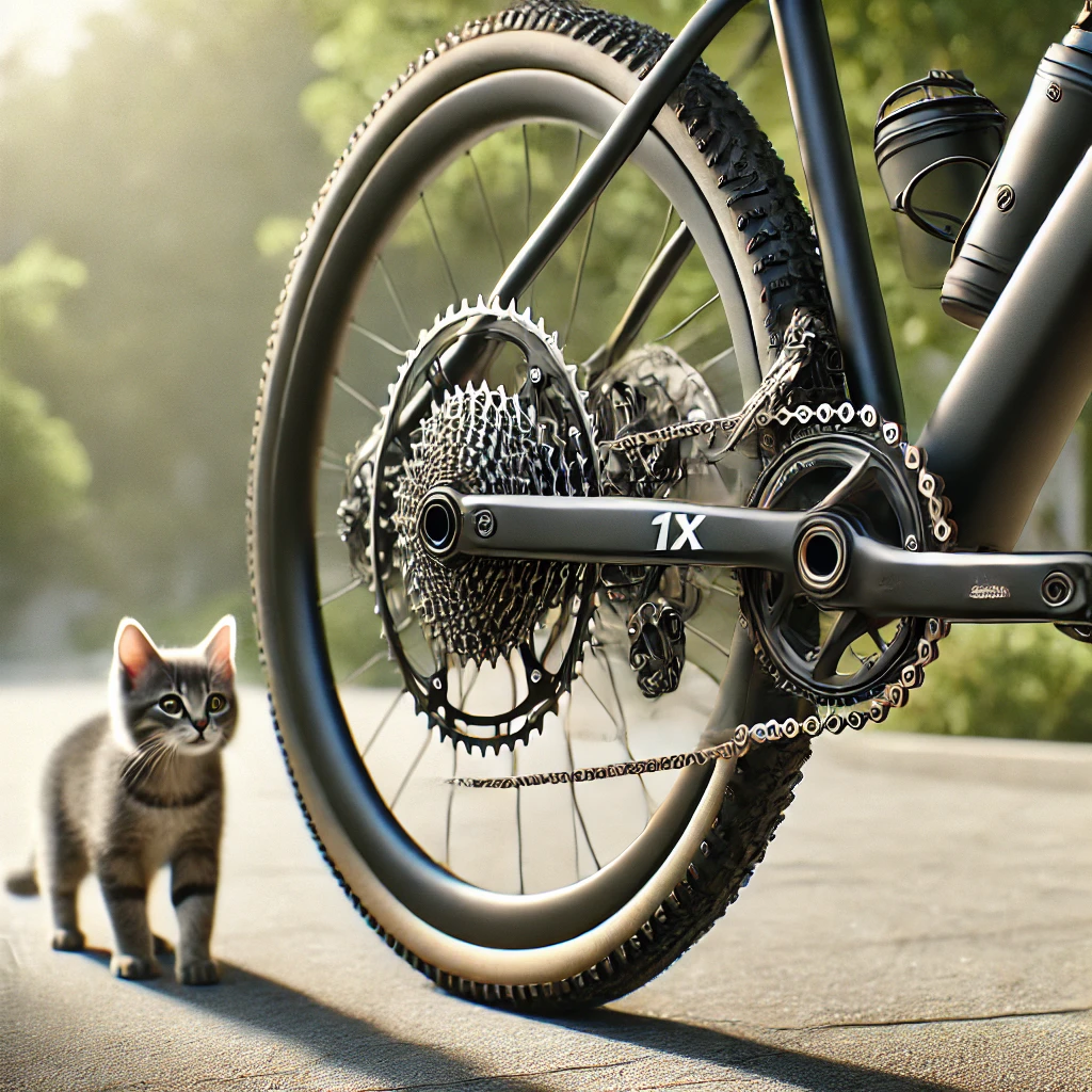 チェーン落ちしない1xギアのメリットと評価