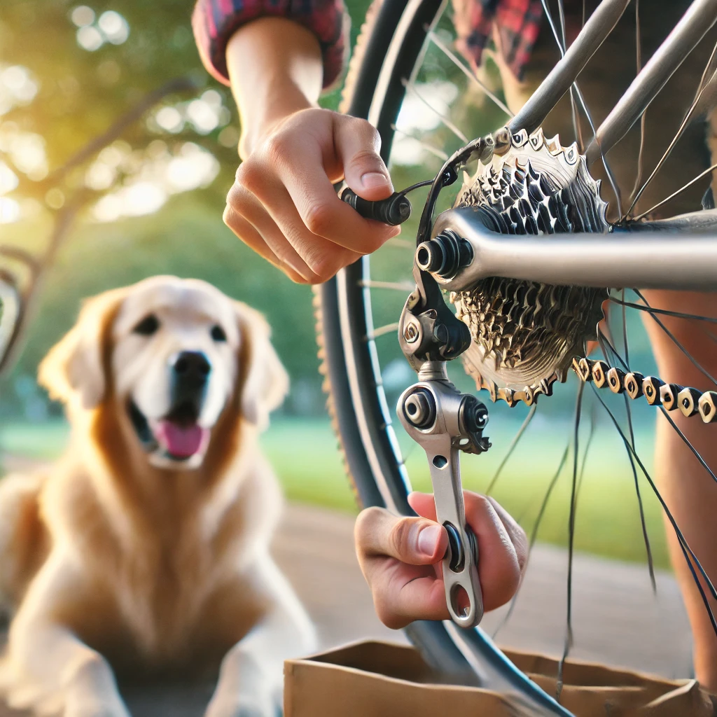 チェーン外れた後の調整方法