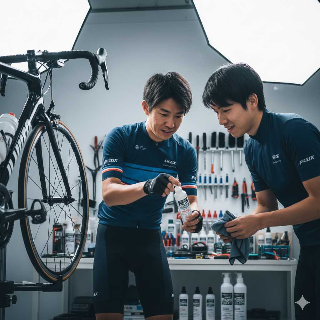 プロに学ぶ自転車チェーンメンテナンスやり方