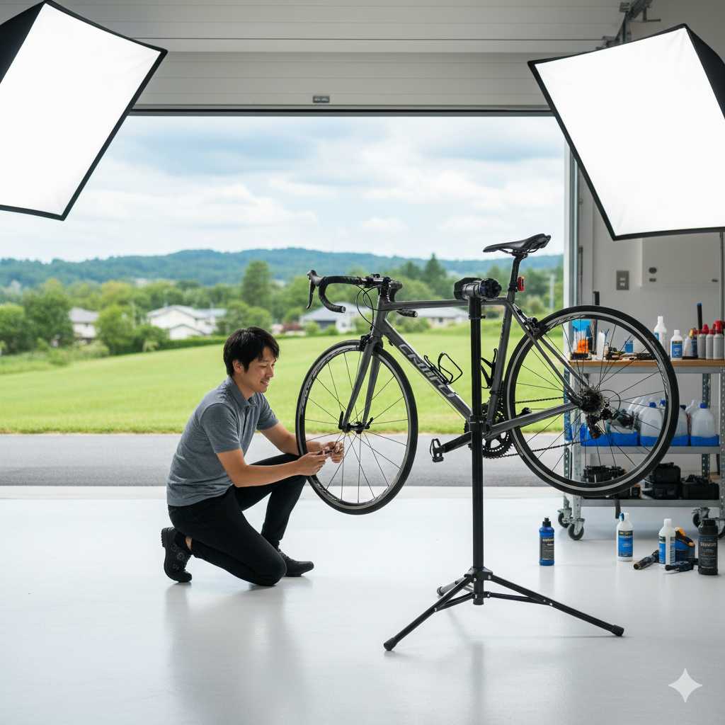 自転車のチェーンメンテナンス